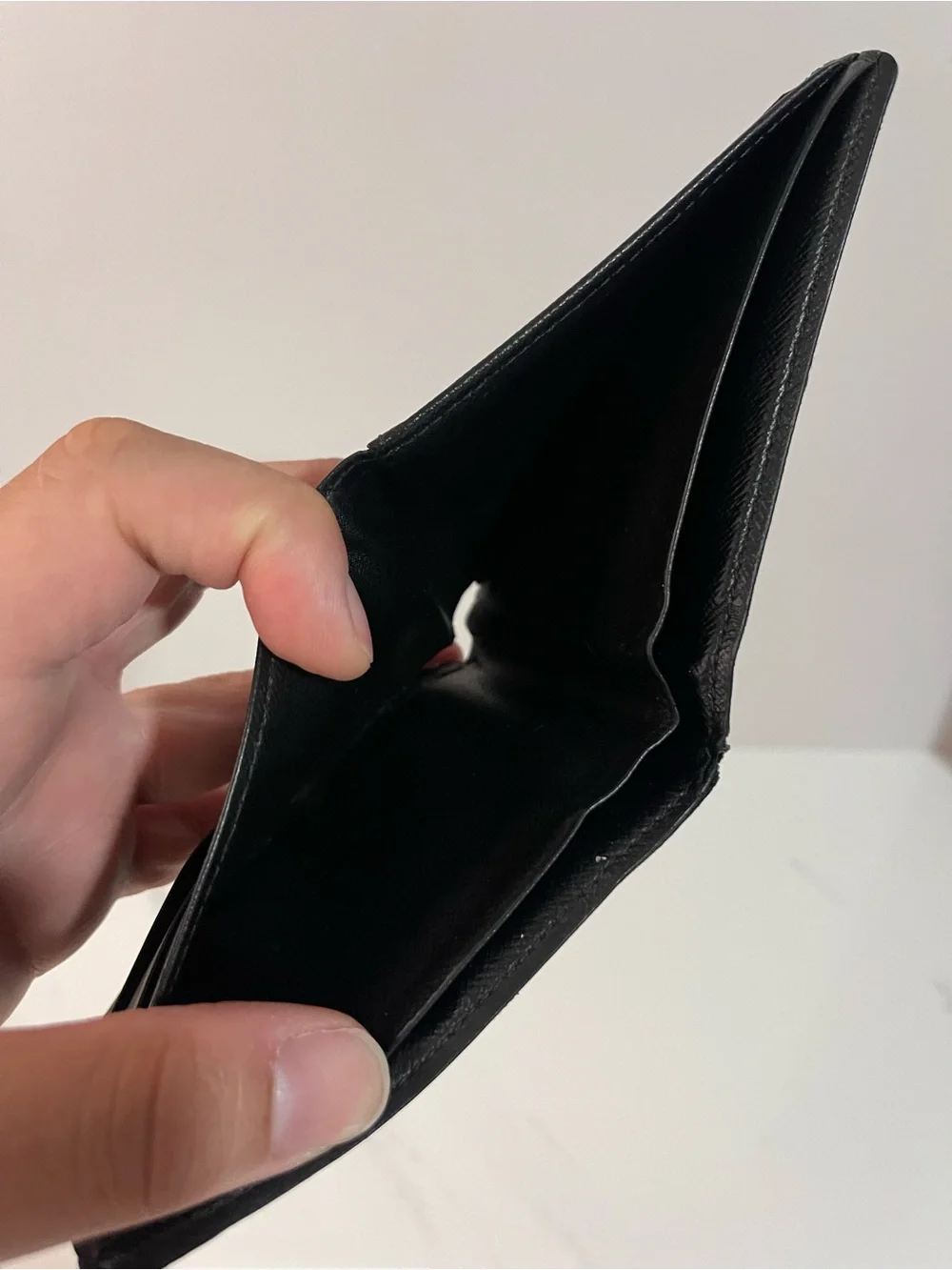Louis Vuitton sleek black